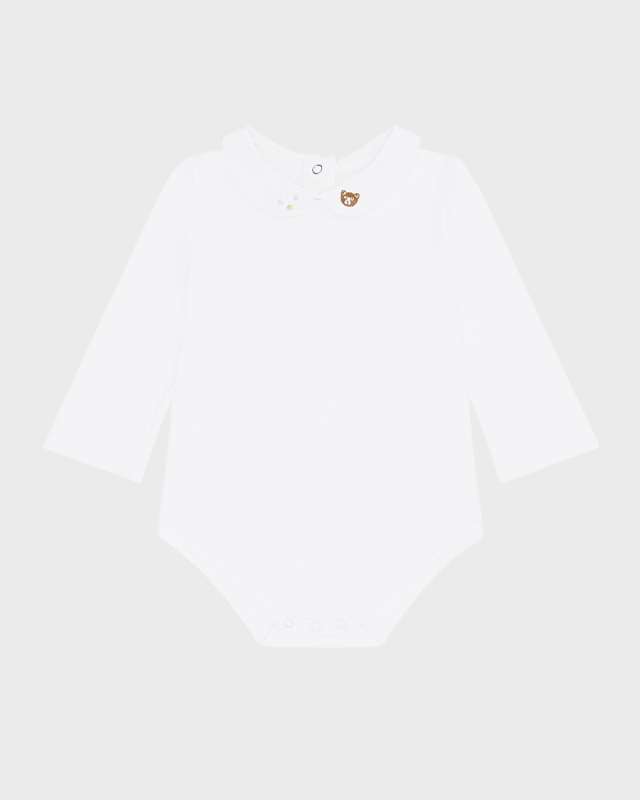 Kid's Little Bear Embroidered Bodysuit, Size 3M-